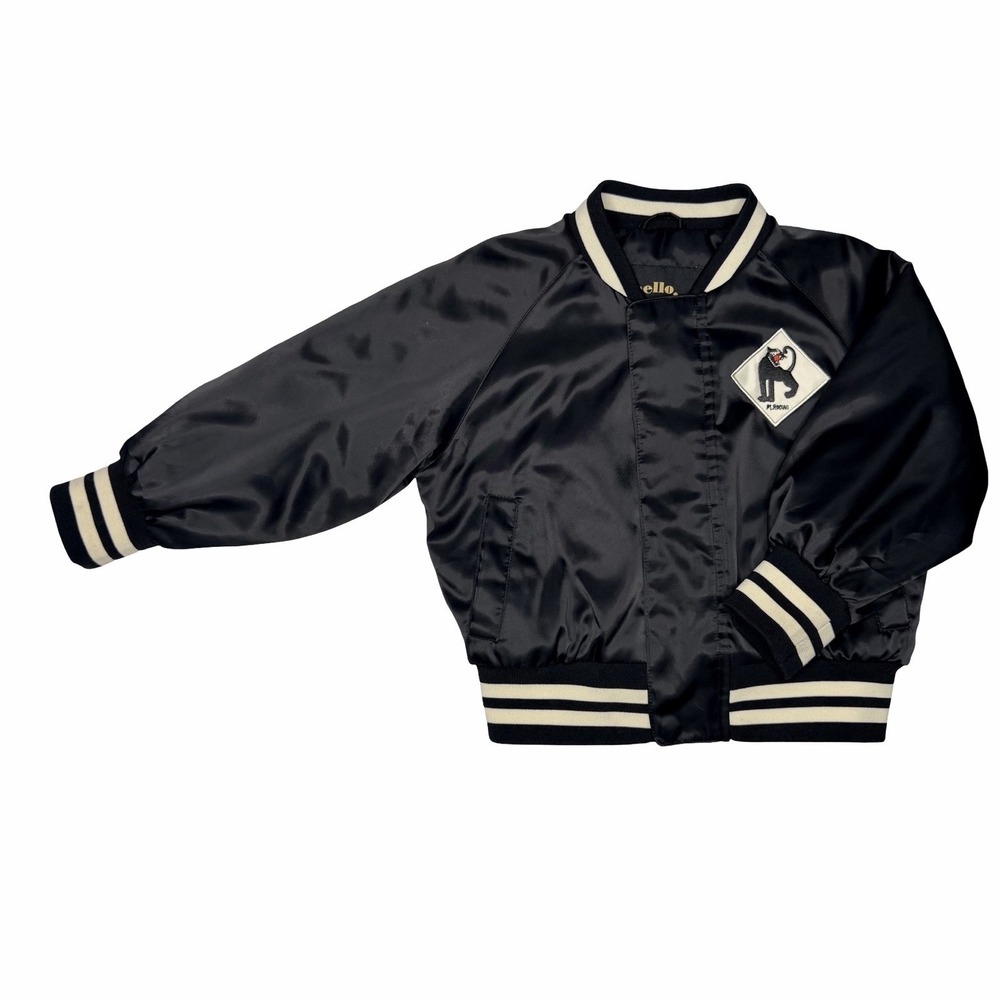 Mini Rodini Panther Baseball Jacket Kids Size 2-3
